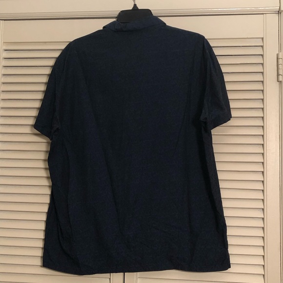 Men’s Theory patterned button down - Picture 4 of 5